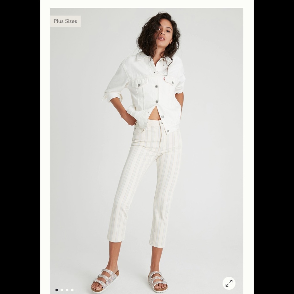 Pilcro Fleur High-Rise Slim Boyfriend Jeans 31